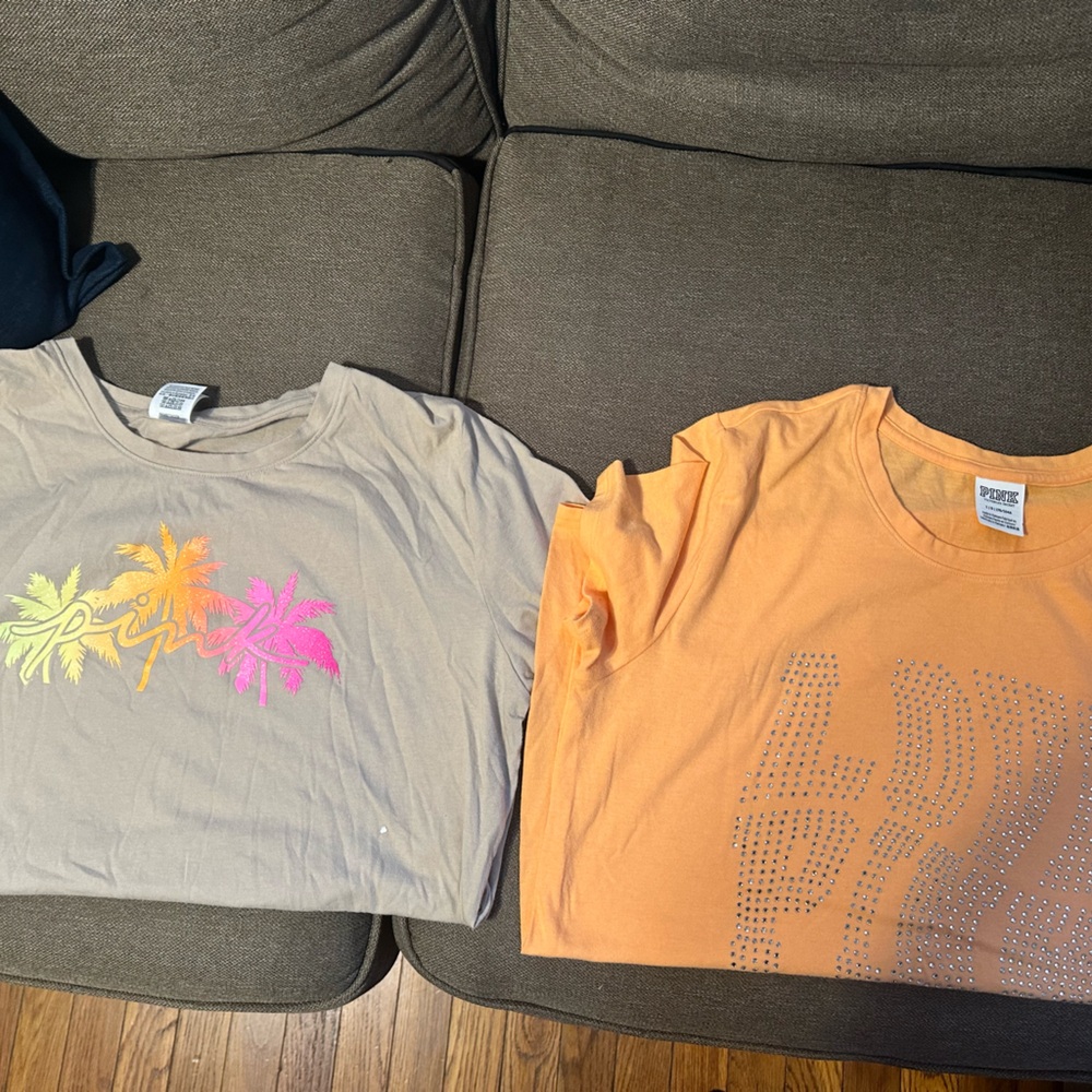 Closet Blowout !! PINK BRAND T SHIRTS X-LARGE